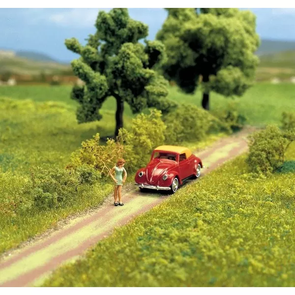 Country Lane Grass Track OO Busch 7084