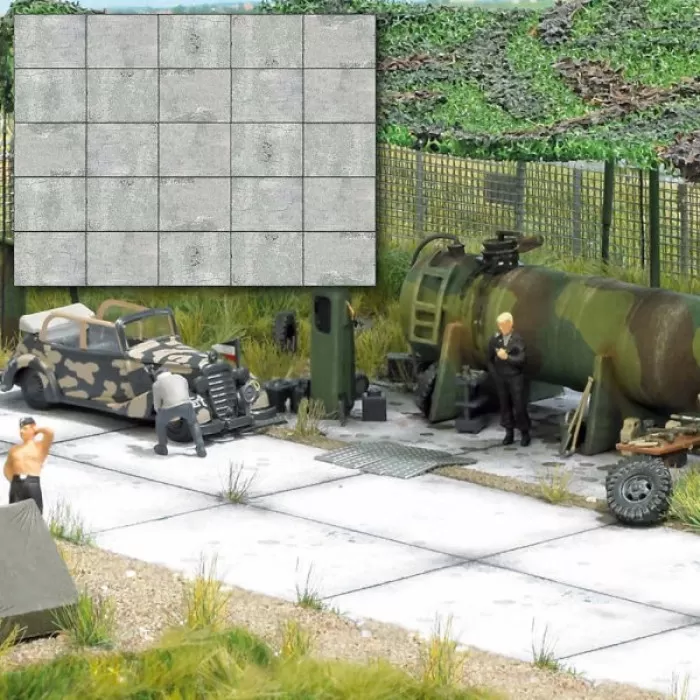 Concrete Slab Area Card sheet OO