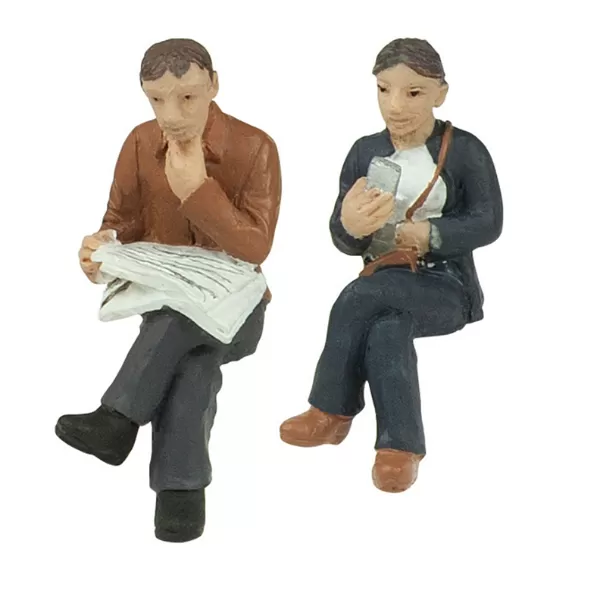 Sitting Passengers set B  O gauge