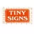 Tiny Signs