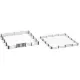 Modern Steel Pipe Fence OO Busch 1022