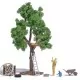 Building a tree house Kit OO Busch 1834