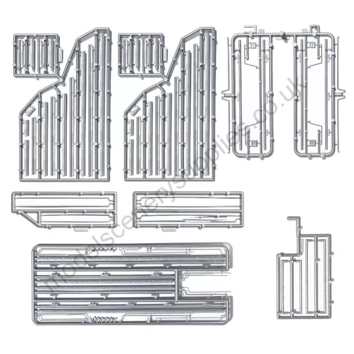 Gutters and Downpipes detailed pack OO Busch 1999