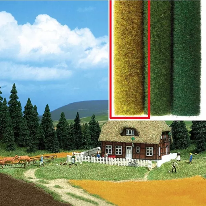 Static Grass Mat - Cornfield / Dead Grass 6mm Busch 7214