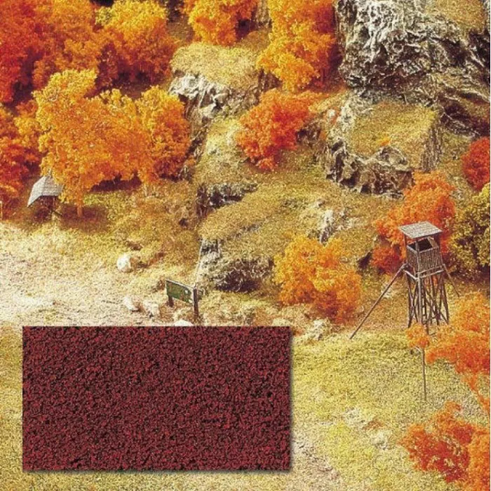 Fine Autumn red flock Busch 7326