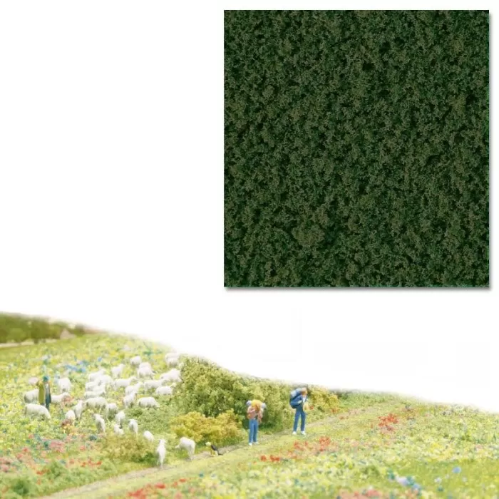 Coarse Dark Green Flock