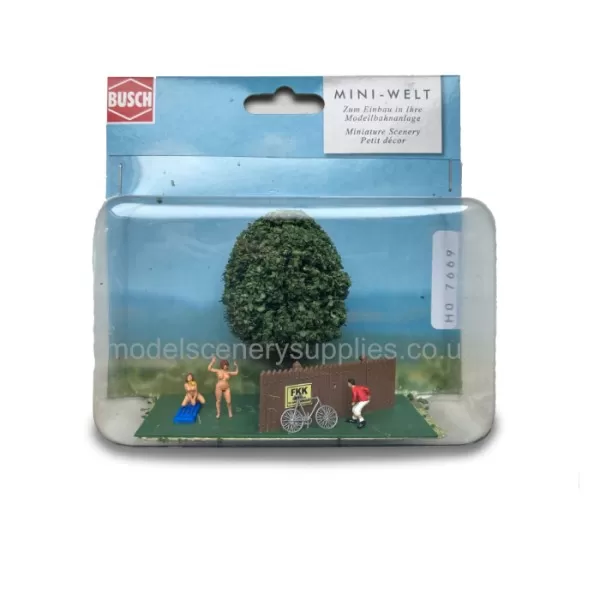 Peephole Scene OO Busch 7669