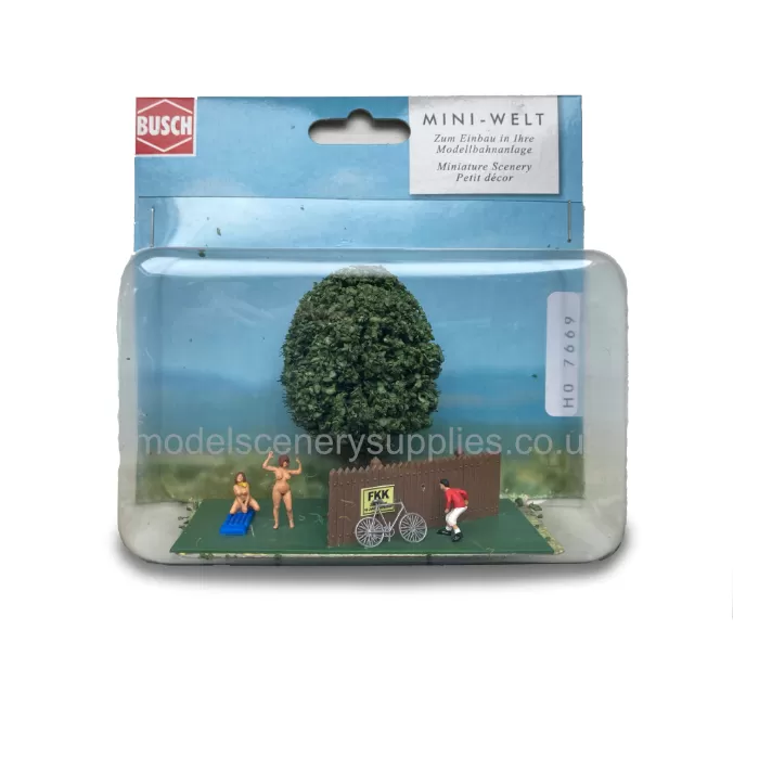 Peephole Scene OO Busch 7669