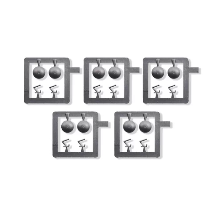 Satellite Dishes OO TT Busch 7749