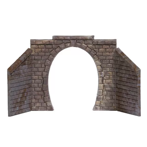 Tunnel Portal Single Track N gauge Busch 8197