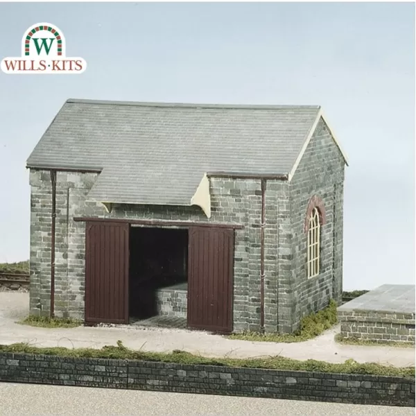 Stone Goods Shed OO Wills Craftsman CK15