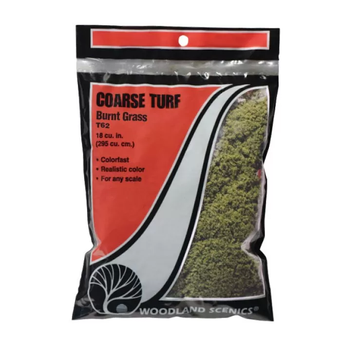 Coarse Turf Burnt Green Woodland Scenics