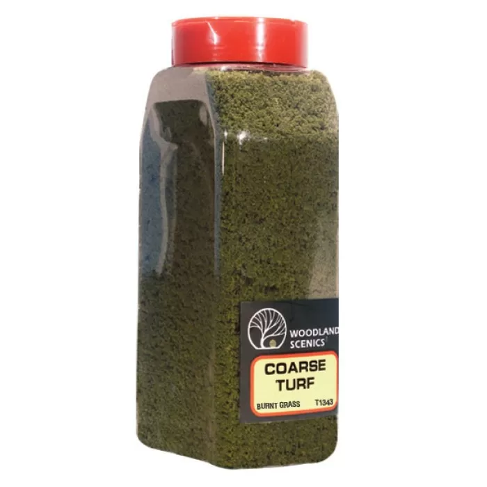 Coarse Turf Burnt Green Woodland Scenics