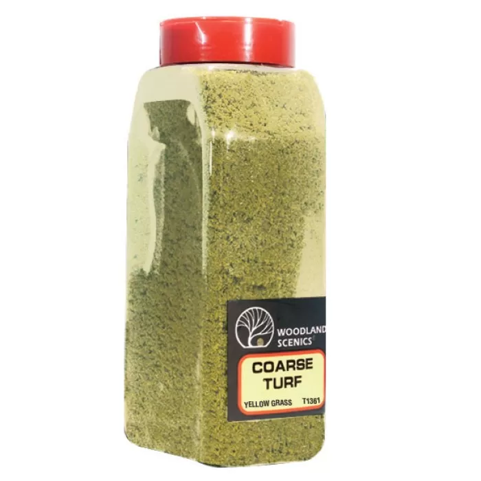 Coarse Turf Yellow Grass Woodland Scenics