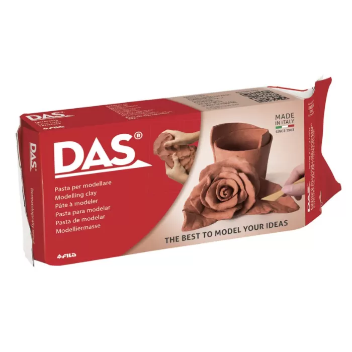 DAS Air Drying Modelling Clay Terracotta 500g