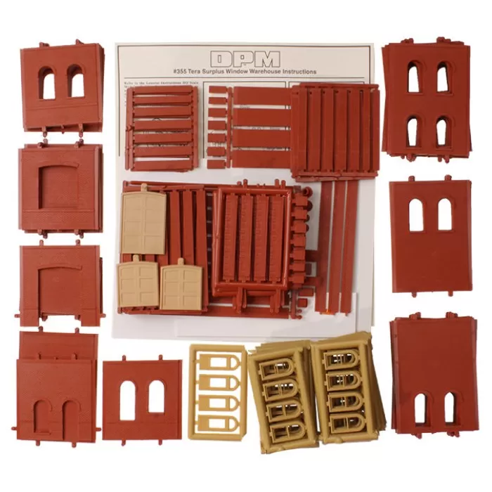 Industrial Factory Building 371mm tall OO