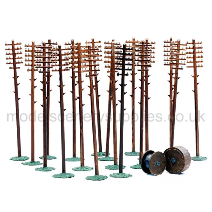 Telegraph Poles  OO Dapol C024