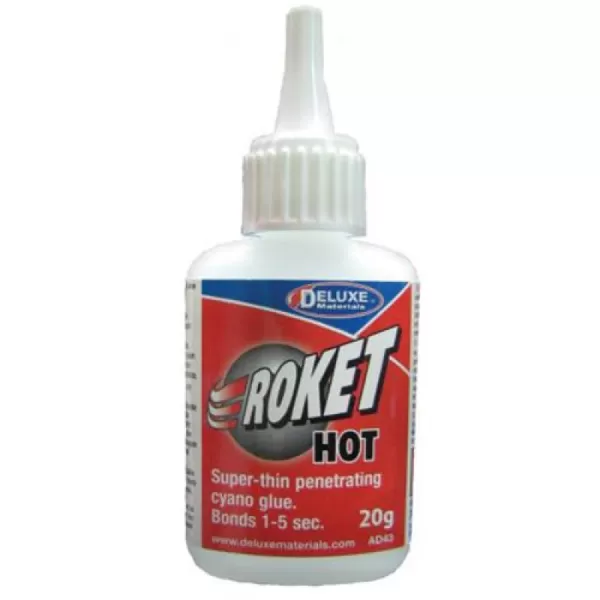 Super Glue ROKET HOT 5 sec. set
