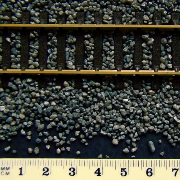 Dark-Grey Ballast OO gauge EEZYLOADS BAL-007