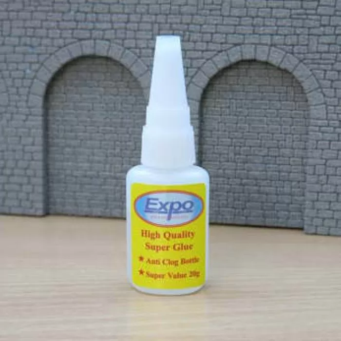 Super Glue Standard Grade. 6 sec. set