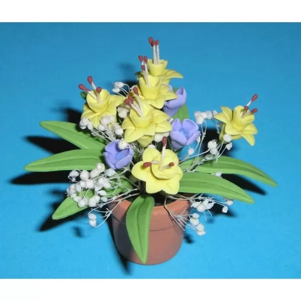 Pot Plant 1:12 scale