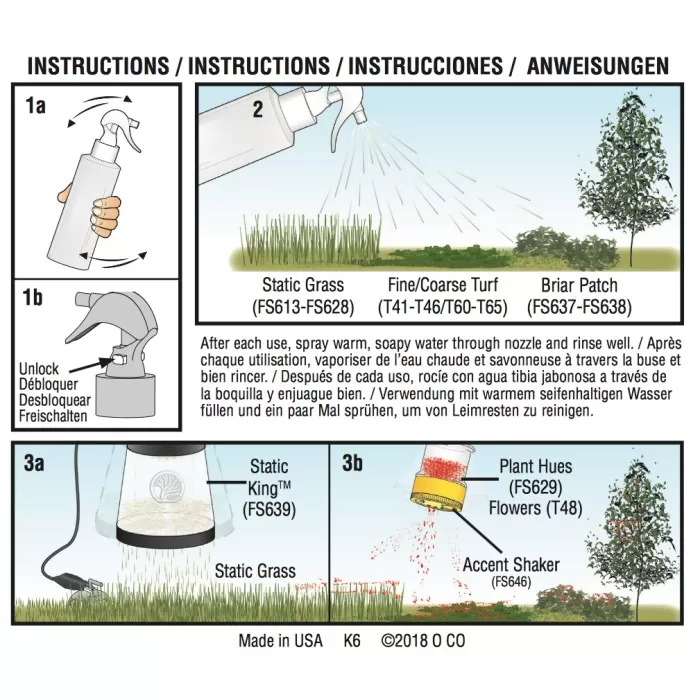 Spray Tac spray adhesive Woodland Scenics FS645
