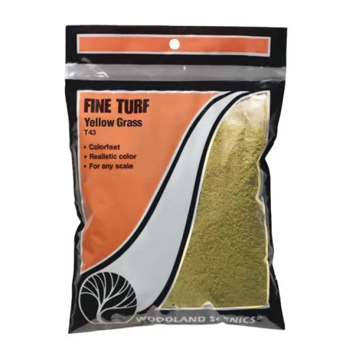 Fine Turf Yellow Grass Woodland Scenics