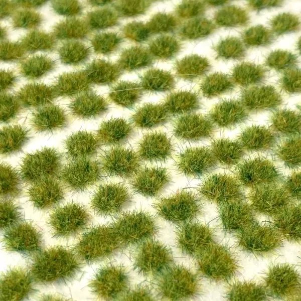 Spring Green Static Grass Tufts  SMALL  self-adhesive