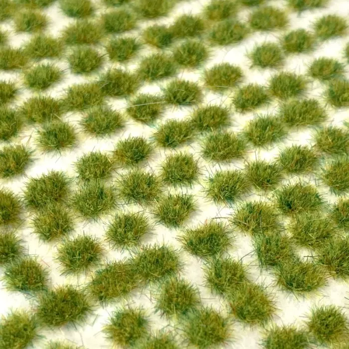 Spring Green Static Grass Tufts  SMALL  self-adhesive