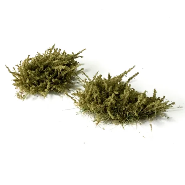 Shaped Bushes Olive Self Adhesive FP068