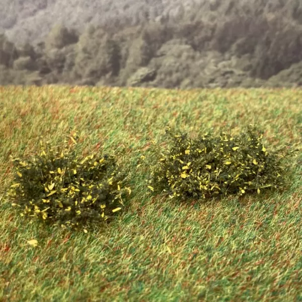 Gorse Flowering Random Shaped Self Adhesive Tufts  
