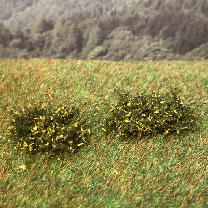 Gorse Flowering Random Shaped Self Adhesive Tufts  