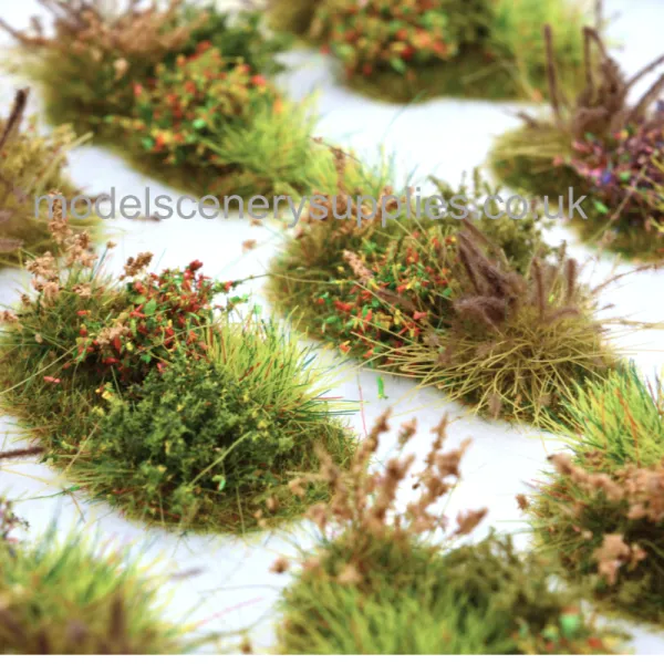 Wild Flower and Grass Tuft Clumps FP095