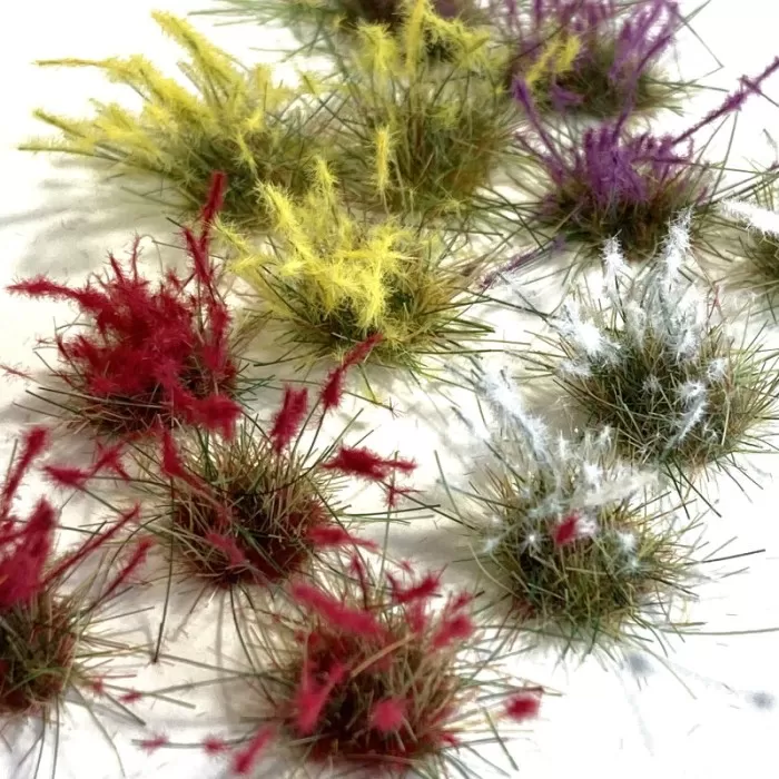 Garden Flower Self Adhesive Tufts 