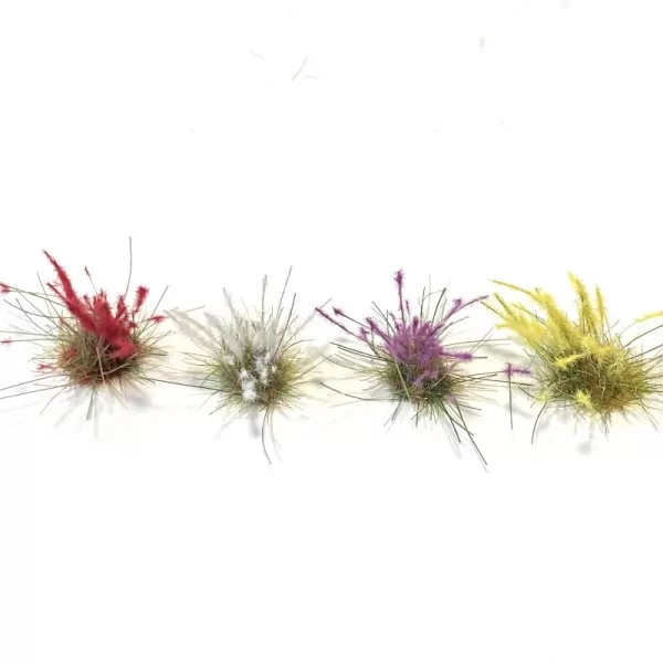 Garden Flower Self Adhesive Tufts 