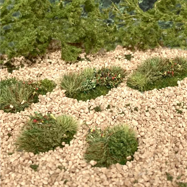 Wild Grass Weed Mounds 