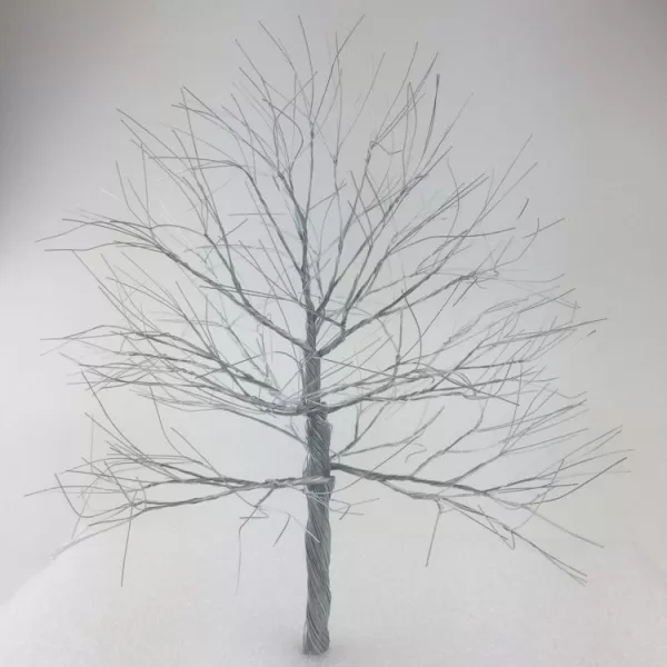 English Oak Tree Wire Armature 190mm tall