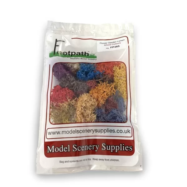 Flower garden lichen Mixed colours