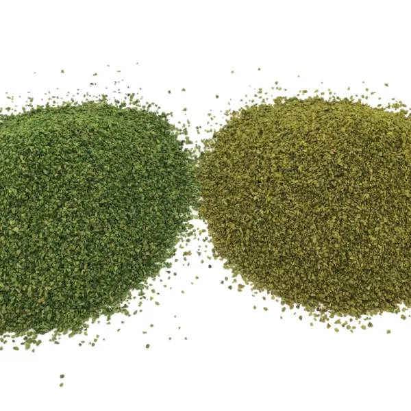 Leaves Burnt and Med Green Leaf Foliage Twin Pack