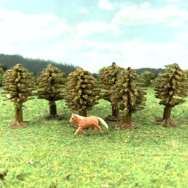 Small Scale Trees 25mm tall Z gauge