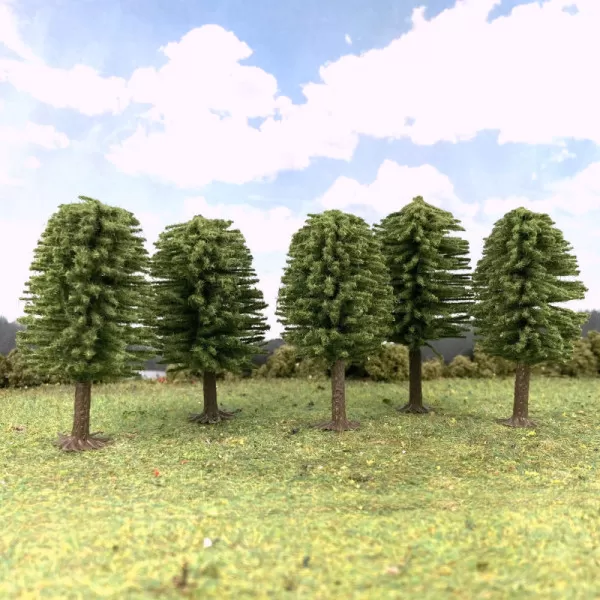 Deciduous Trees 70mm tall 10 or 20 pack