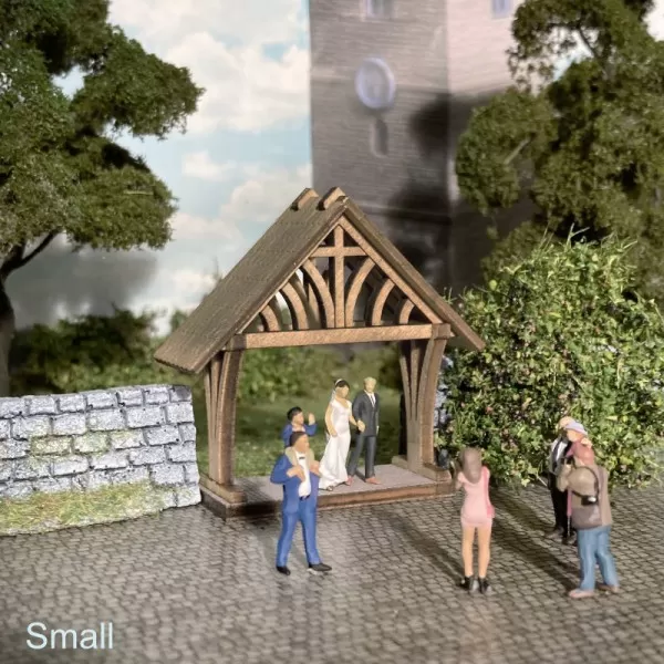 Church Lychgate Lichgate OO 3 Sizes