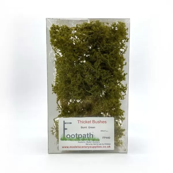 Shrub Bush Thicket Burnt Green FP440