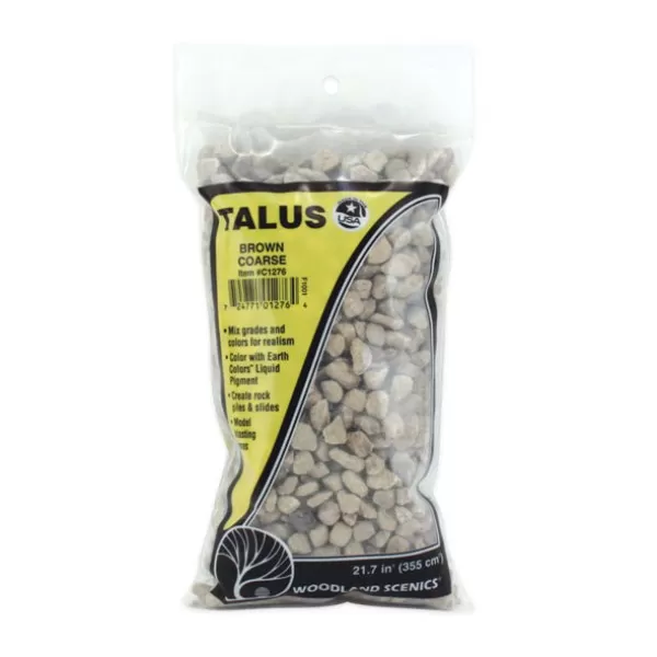 Talus Coarse Brown rock debris Woodland Scenics C1276