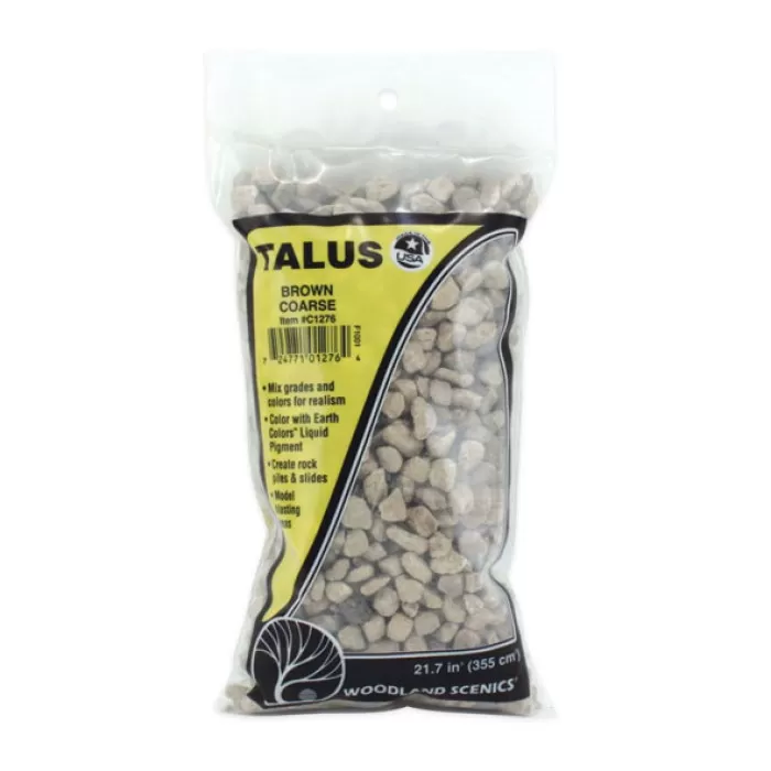Talus Coarse Brown rock debris Woodland Scenics C1276