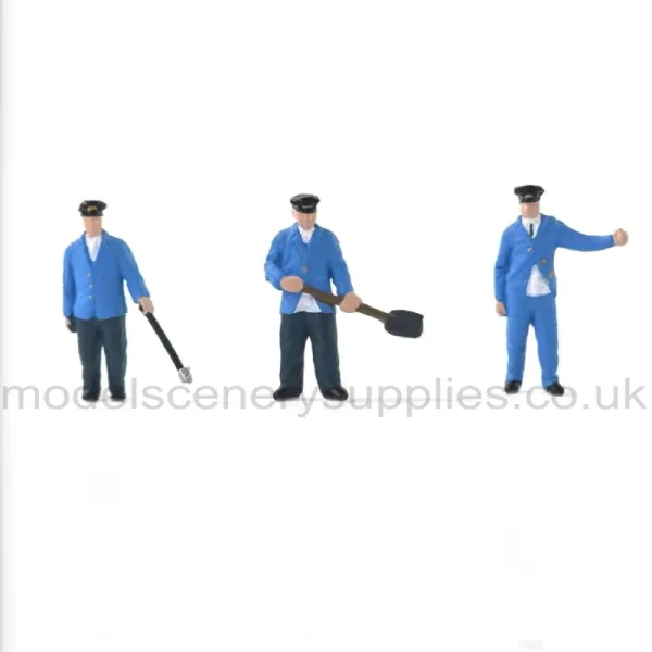 Steam Loco Crew  1:76 OO Gaugemaster GM970 Set A