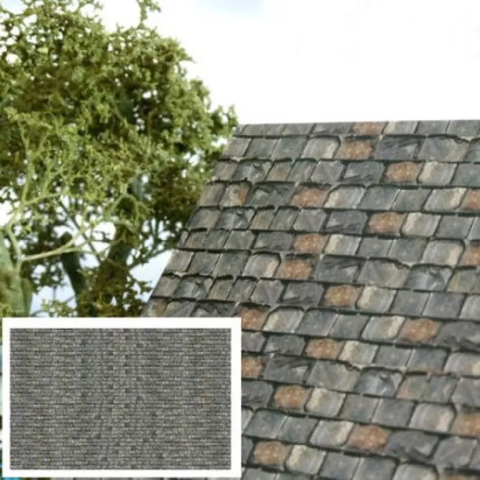 Old Slate Roof OO