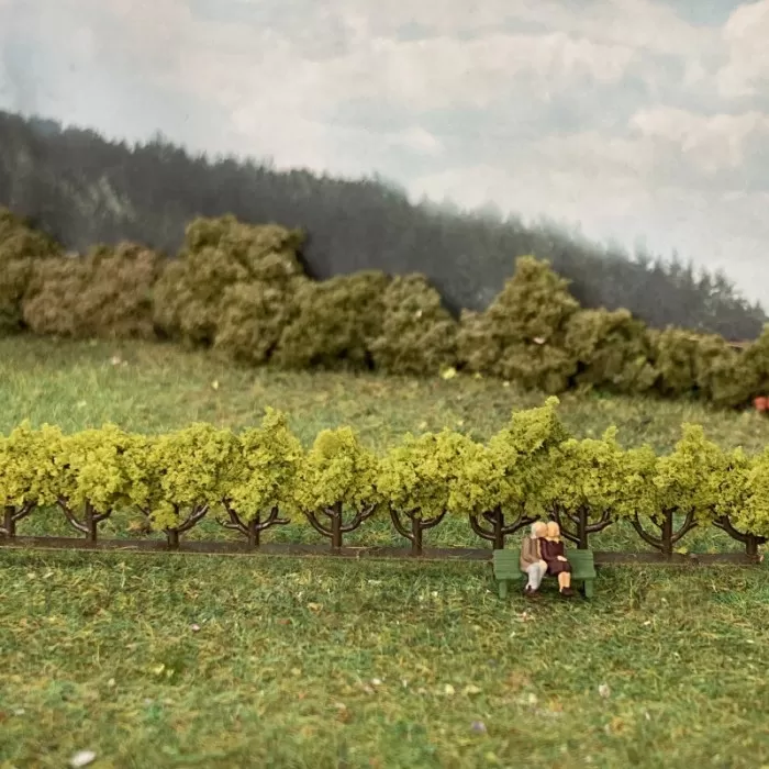 Tree Hedging N gauge Small Trees Z gauge Heki 1183