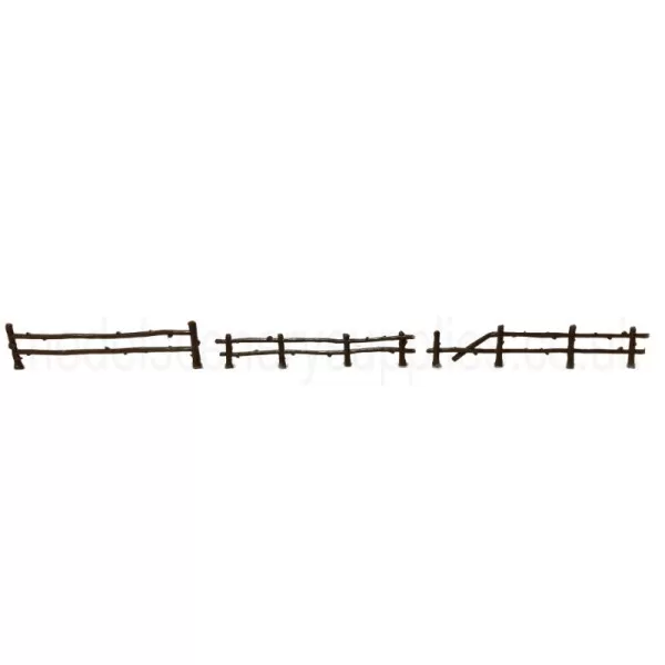 Wooden Rustic Fence Heki 3135