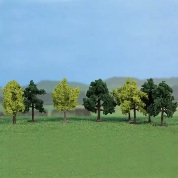 Mixed Trees 40mm Tall